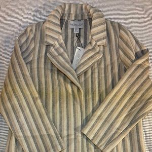 Rachel Zoe Striped Coat